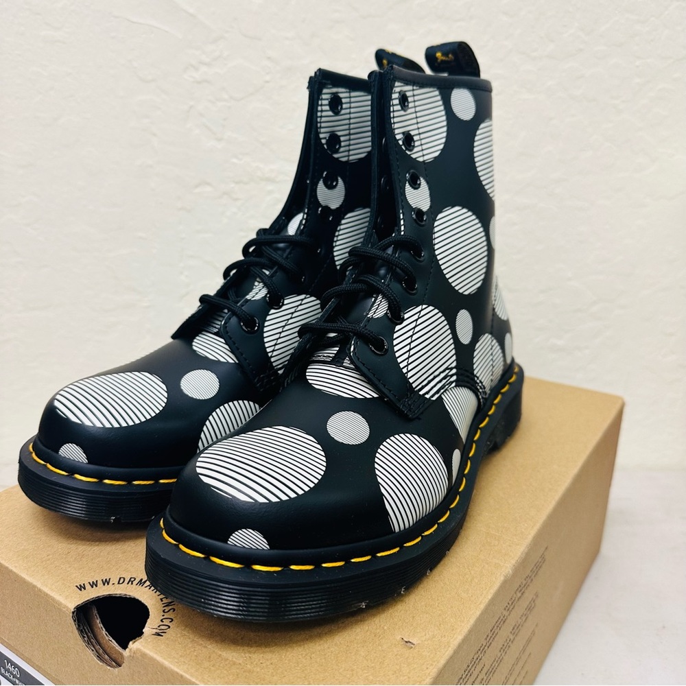 Dr. Martens 1460 Polka Dot Boot